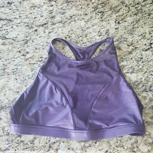 Purple Victoria's secret VSX sports bra